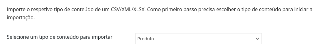 importar produtos